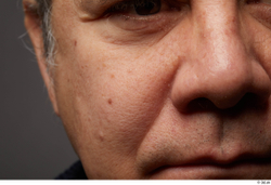 Face Mouth Nose Cheek Skin Man Chubby Wrinkles Studio photo references